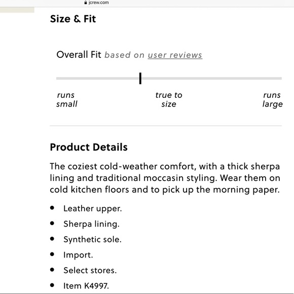 NWT J. Crew Leather Classic Lodge Moccasins - Picture 3 of 3